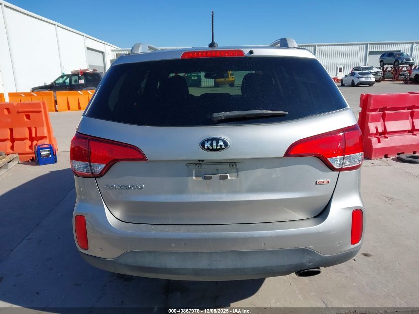 2015 Kia Sorento Lx VIN: 5XYKT4A69FG652404 Lot: 43867978