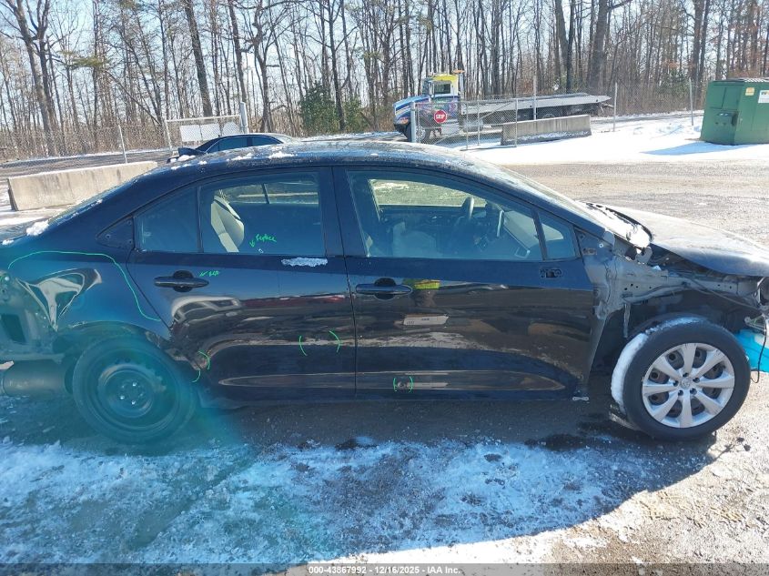 2021 Toyota Corolla Le VIN: JTDEPMAE4MJ184328 Lot: 43867992