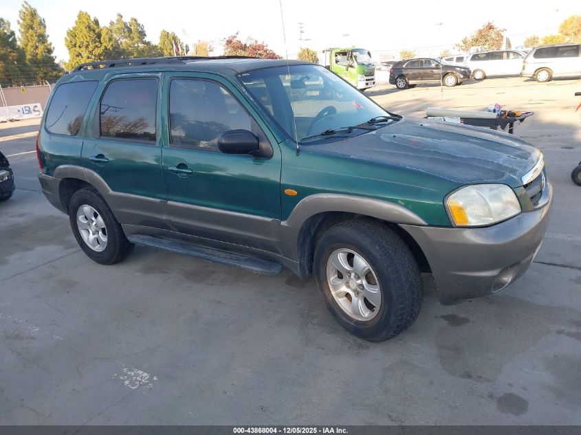 2001 Mazda Tribute Es V6/Lx V6