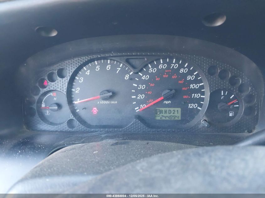 2001 Mazda Tribute Es V6/Lx V6 VIN: 4F2YU08181KM13326 Lot: 43868004