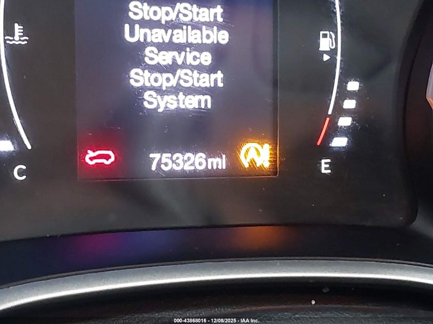 2017 Jeep New Compass Sport 4X4 VIN: 3C4NJDABXHT666856 Lot: 43868016