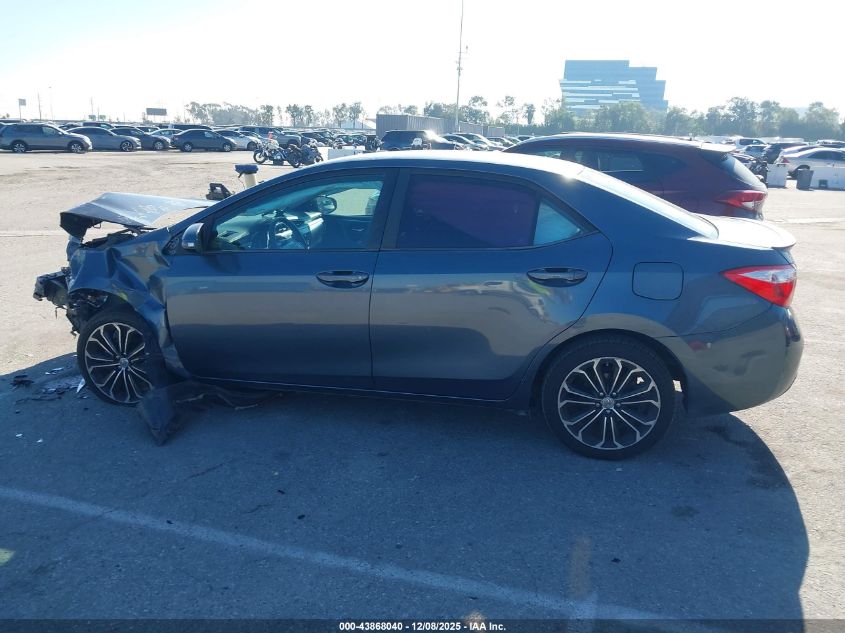 2015 Toyota Corolla S Plus VIN: 5YFBURHE5FP284516 Lot: 43868040