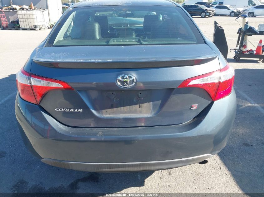 2015 Toyota Corolla S Plus VIN: 5YFBURHE5FP284516 Lot: 43868040