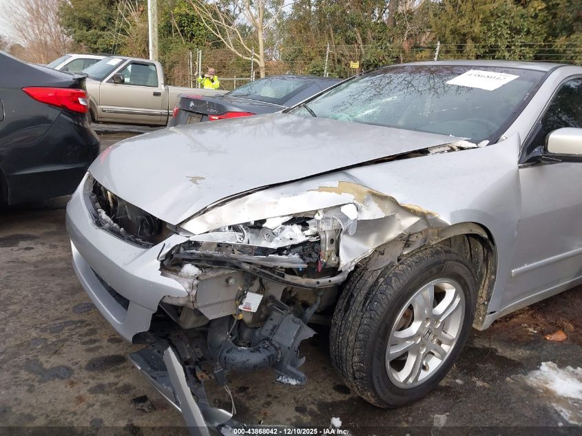 2006 Honda Accord 2.4 Ex VIN: 1HGCM56866A135600 Lot: 43868042