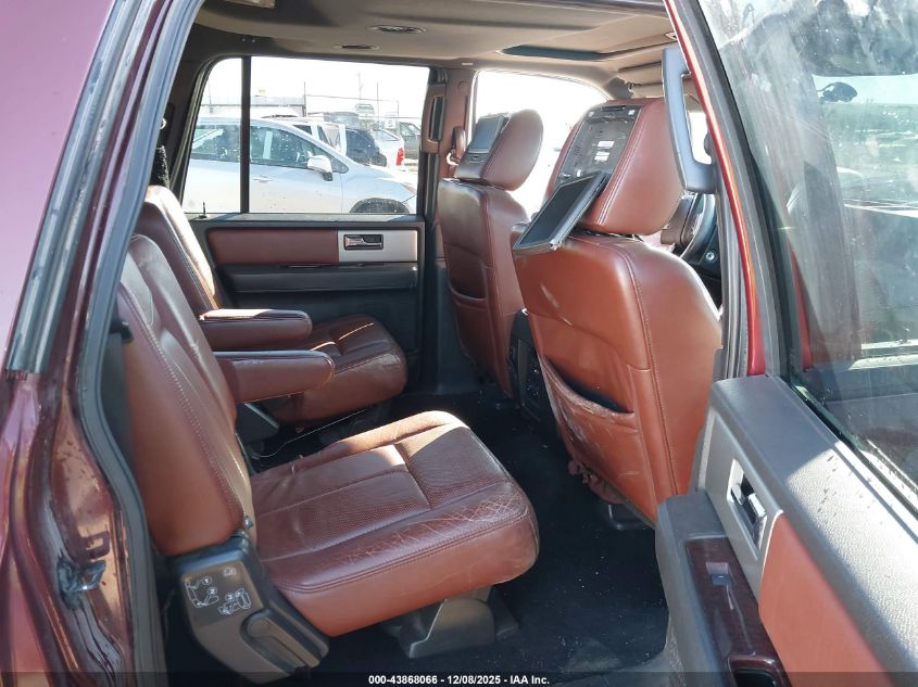 2013 Ford Expedition El King Ranch VIN: 1FMJK1H54DEF11686 Lot: 43868066