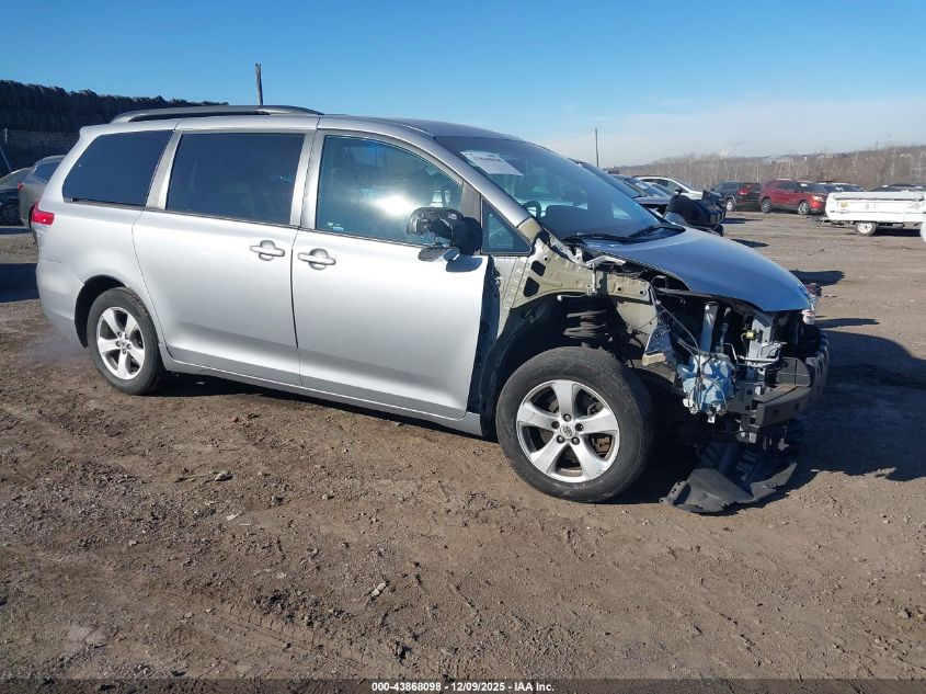 TOYOTA SIENNA LE V6 8 PASSENGER