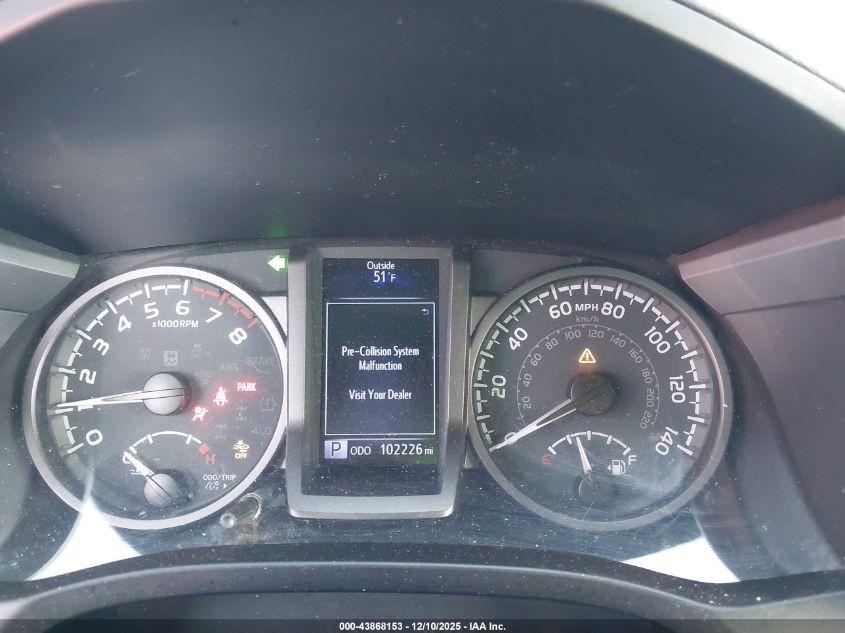 2020 Toyota Tacoma Trd Off-Road VIN: 3TMCZ5AN1LM336042 Lot: 43868153