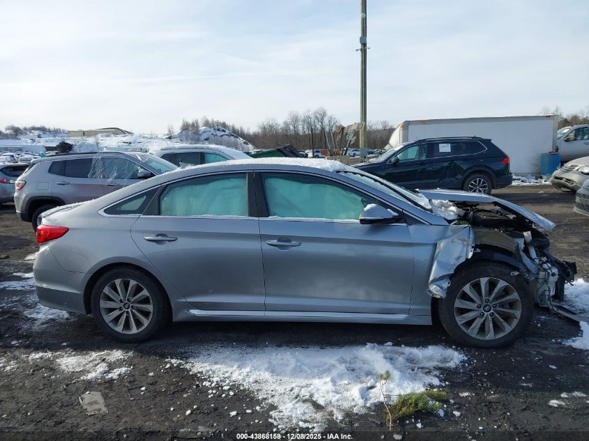 2017 Hyundai Sonata Sport VIN: 5NPE34AFXHH551946 Lot: 43868158