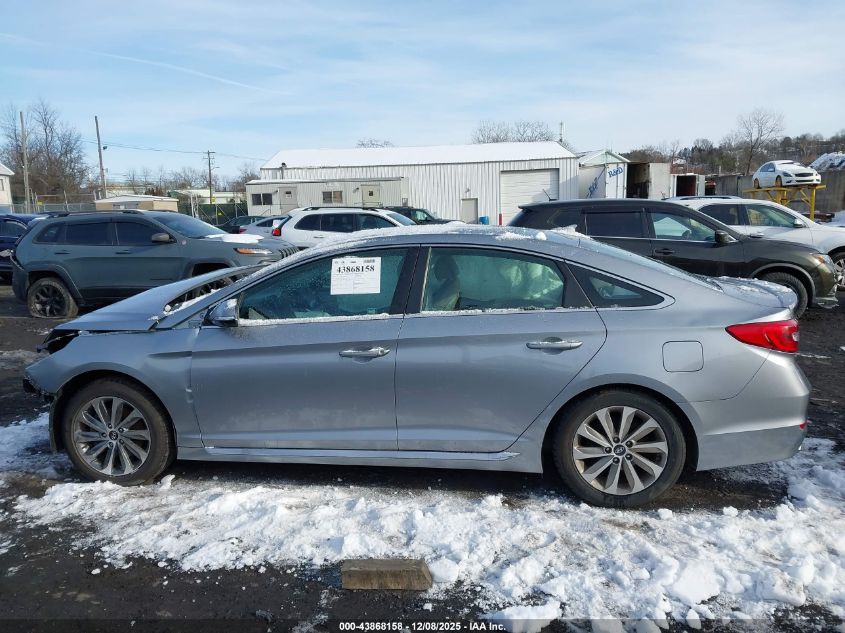 2017 Hyundai Sonata Sport VIN: 5NPE34AFXHH551946 Lot: 43868158