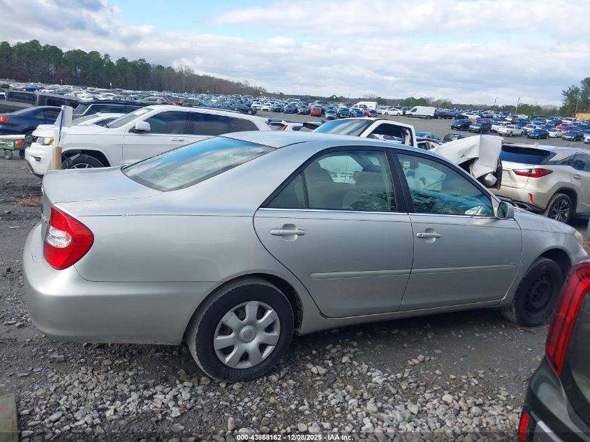 2004 Toyota Camry Le VIN: 4T1BE32K94U939345 Lot: 43868162
