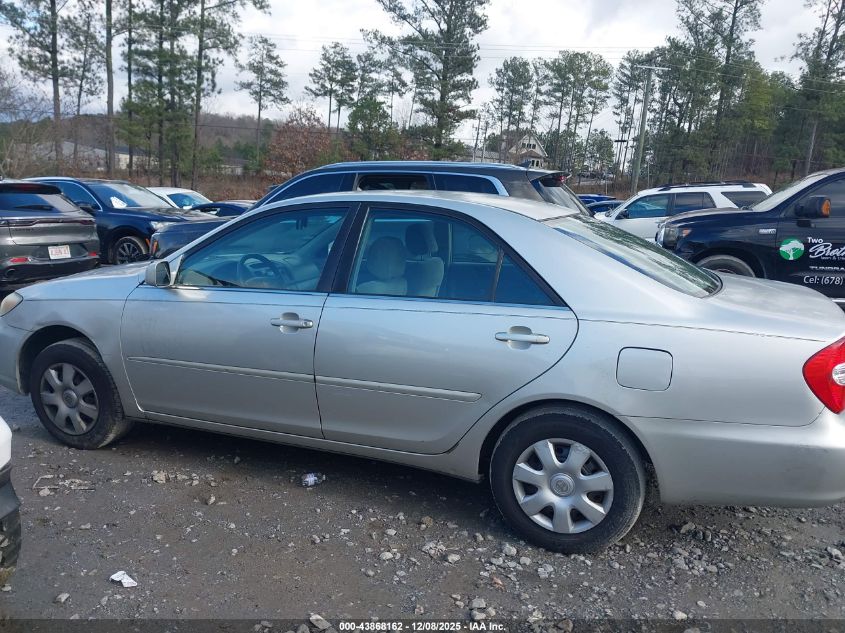 2004 Toyota Camry Le VIN: 4T1BE32K94U939345 Lot: 43868162