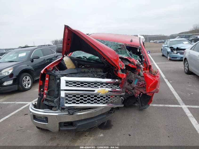 2014 Chevrolet Silverado 1500 1Lt VIN: 3GCUKREC6EG337438 Lot: 43868183