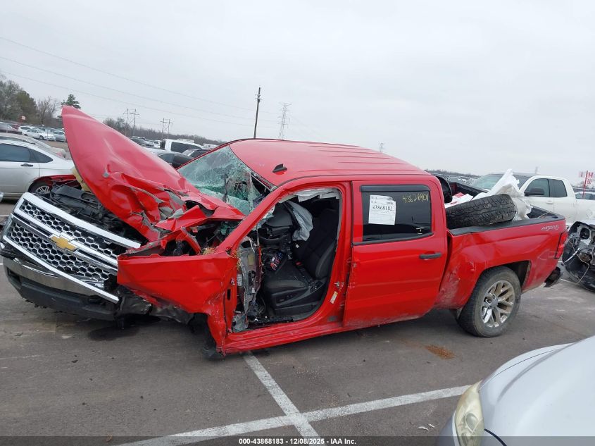 2014 Chevrolet Silverado 1500 1Lt VIN: 3GCUKREC6EG337438 Lot: 43868183