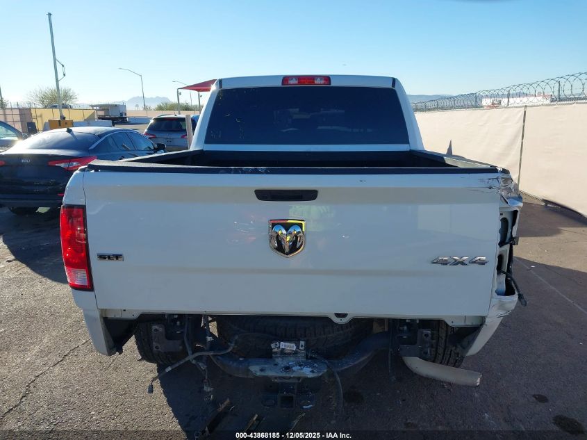 2022 Ram 1500 Classic Slt 4X4 5'7 Box VIN: 3C6RR7LG0NG375220 Lot: 43868185