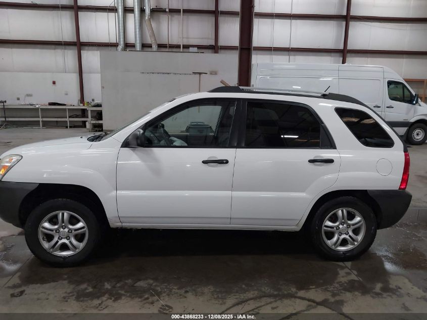 2008 Kia Sportage Lx V6 VIN: KNDJE723087538240 Lot: 43868233