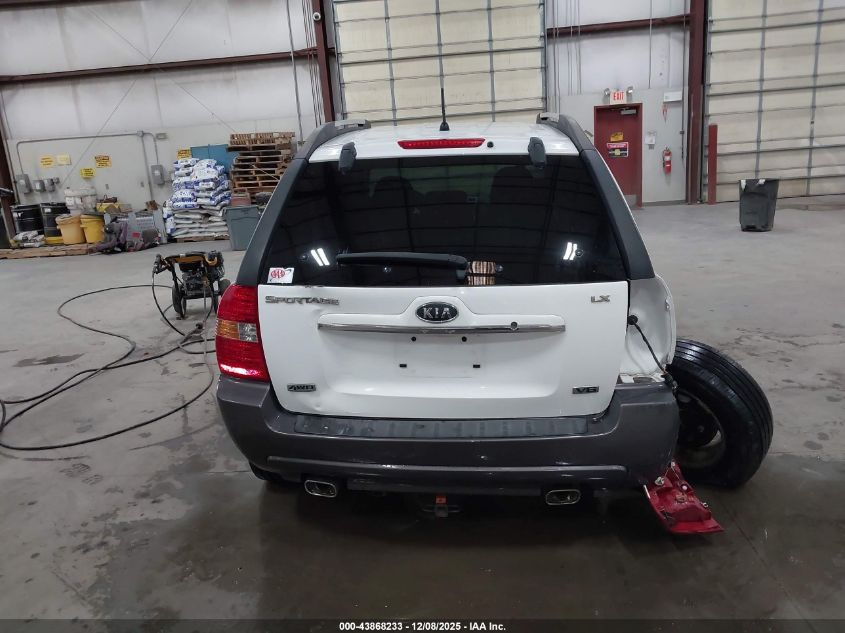 2008 Kia Sportage Lx V6 VIN: KNDJE723087538240 Lot: 43868233