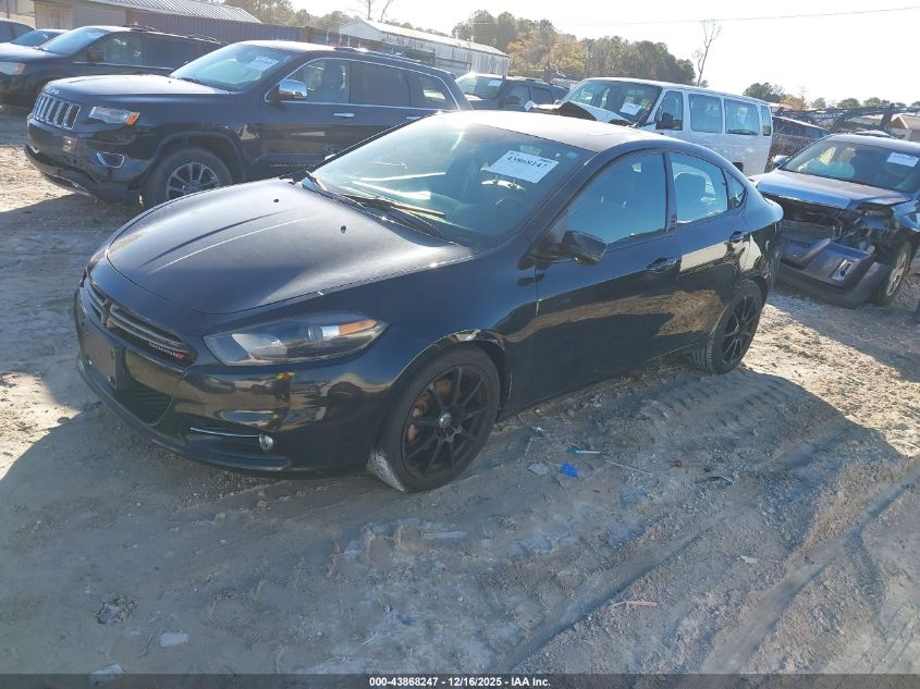 2014 Dodge Dart Gt VIN: 1C3CDFEB5ED802465 Lot: 43868247