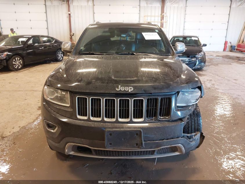 2014 Jeep Grand Cherokee Limited VIN: 1C4RJFBG7EC122183 Lot: 43868249