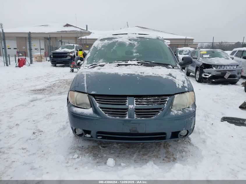 2007 Dodge Grand Caravan Sxt VIN: 2D4GP44L97R264004 Lot: 43868254