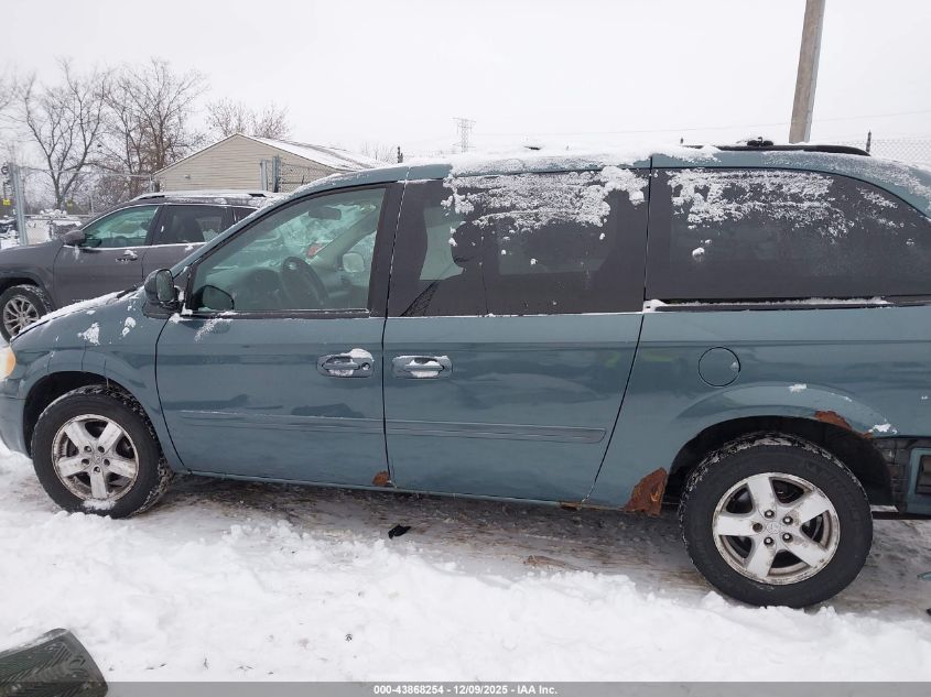 2007 Dodge Grand Caravan Sxt VIN: 2D4GP44L97R264004 Lot: 43868254