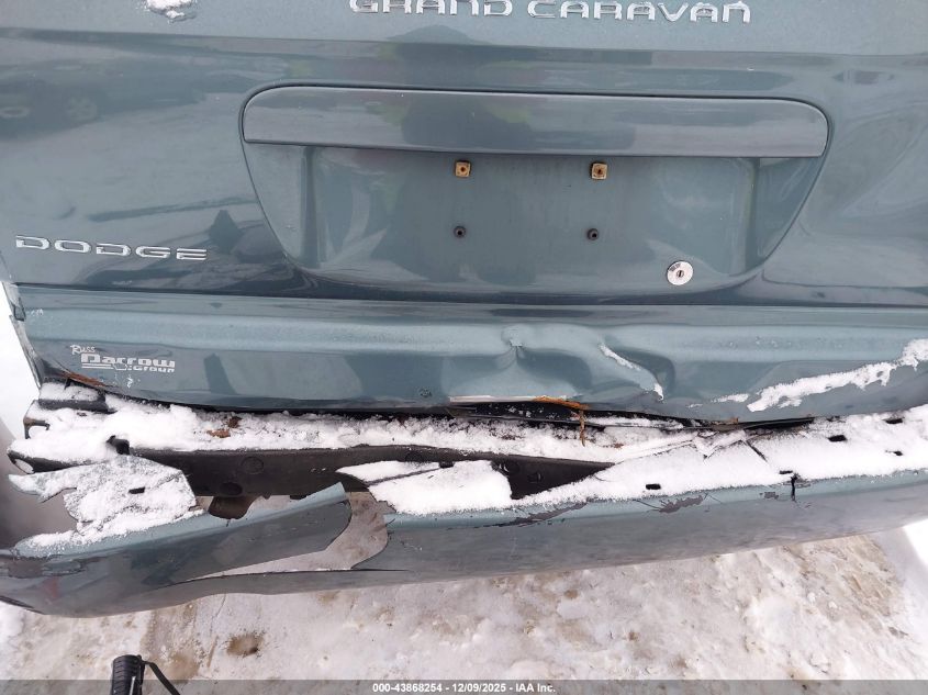 2007 Dodge Grand Caravan Sxt VIN: 2D4GP44L97R264004 Lot: 43868254