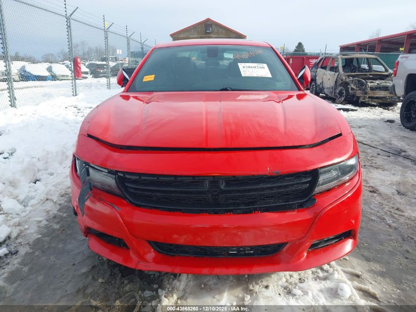 2020 Dodge Charger Sxt Rwd VIN: 2C3CDXBG4LH204387 Lot: 43868260