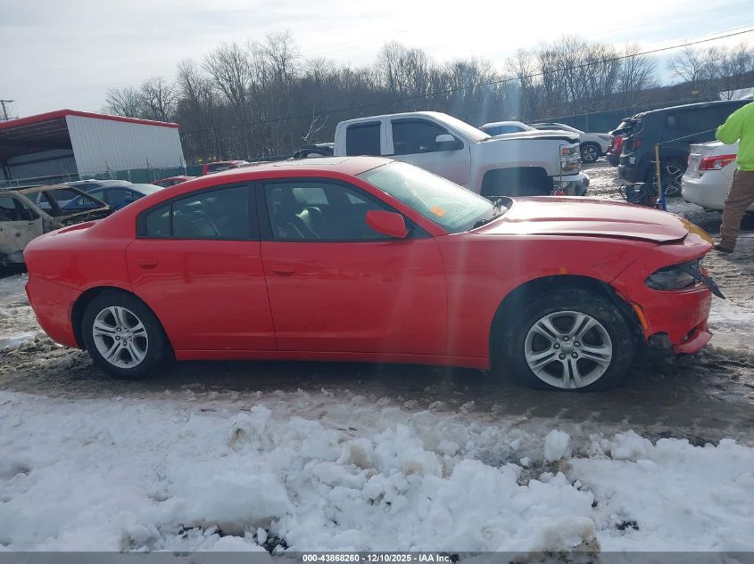 2020 Dodge Charger Sxt Rwd VIN: 2C3CDXBG4LH204387 Lot: 43868260