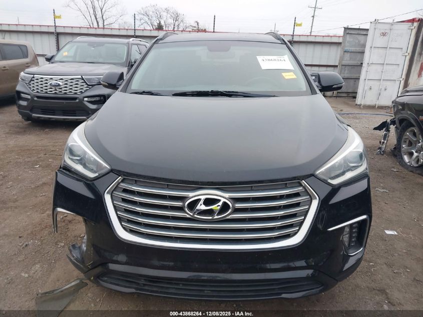 2018 Hyundai Santa Fe Se VIN: KM8SN4HF4JU262040 Lot: 43868264