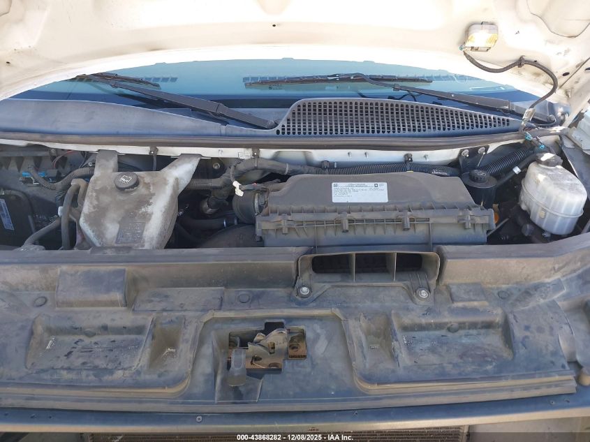 2018 Chevrolet Express 2500 Work Van VIN: 1GCWGAFPXJ1316629 Lot: 43868282