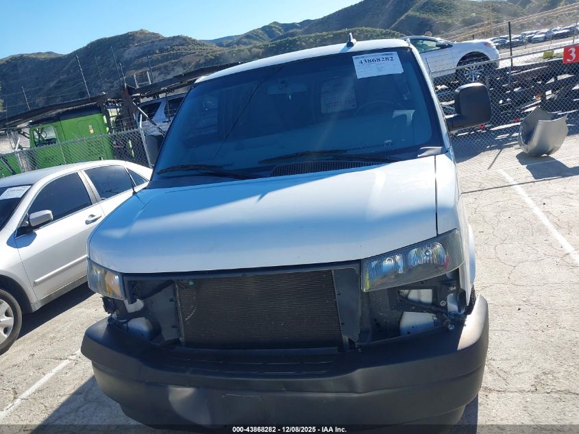 2018 Chevrolet Express 2500 Work Van VIN: 1GCWGAFPXJ1316629 Lot: 43868282