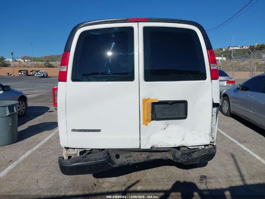 2018 Chevrolet Express 2500 Work Van VIN: 1GCWGAFPXJ1316629 Lot: 43868282