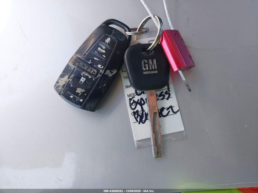 2018 Chevrolet Express 2500 Work Van VIN: 1GCWGAFPXJ1316629 Lot: 43868282