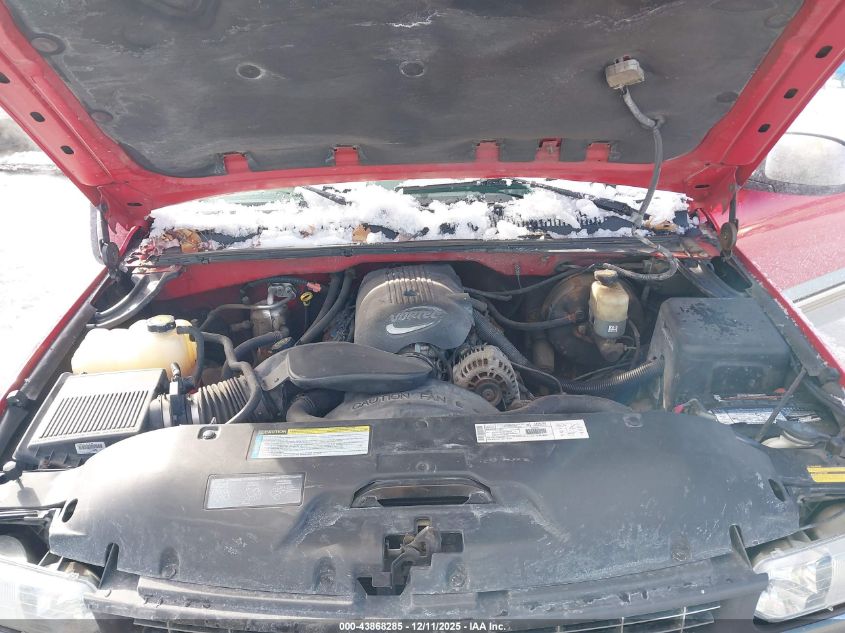 2001 Chevrolet Silverado 1500 Ls VIN: 1GCEK19T71E105609 Lot: 43868285