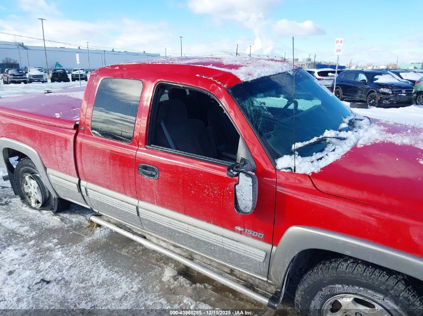 2001 Chevrolet Silverado 1500 Ls VIN: 1GCEK19T71E105609 Lot: 43868285