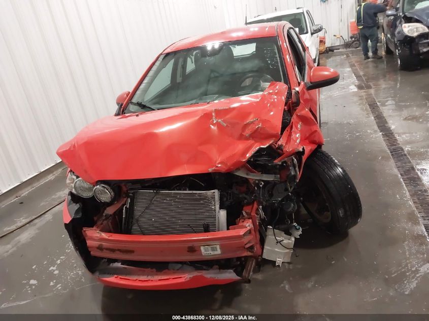 2013 Chevrolet Sonic Lt Manual VIN: 1G1JD6SH1D4121187 Lot: 43868300