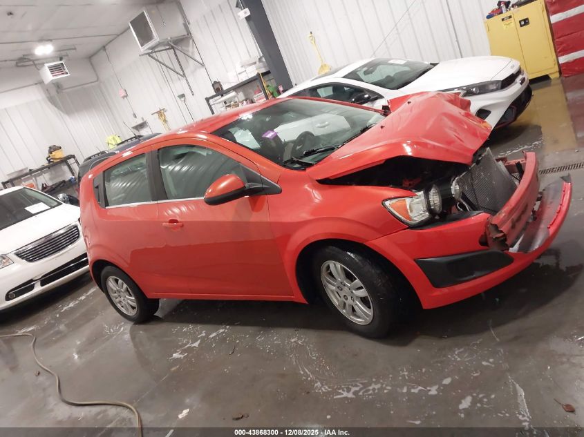 2013 Chevrolet Sonic Lt Manual VIN: 1G1JD6SH1D4121187 Lot: 43868300