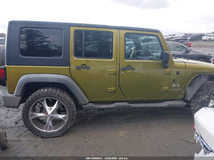 2008 Jeep Wrangler Unlimited X VIN: 1J4GA39108L518445 Lot: 43868318