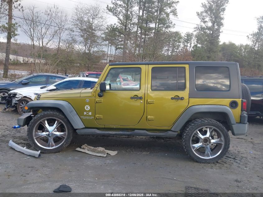 2008 Jeep Wrangler Unlimited X VIN: 1J4GA39108L518445 Lot: 43868318
