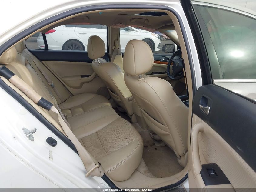 2008 Acura Tsx VIN: JH4CL96828C004985 Lot: 43868324