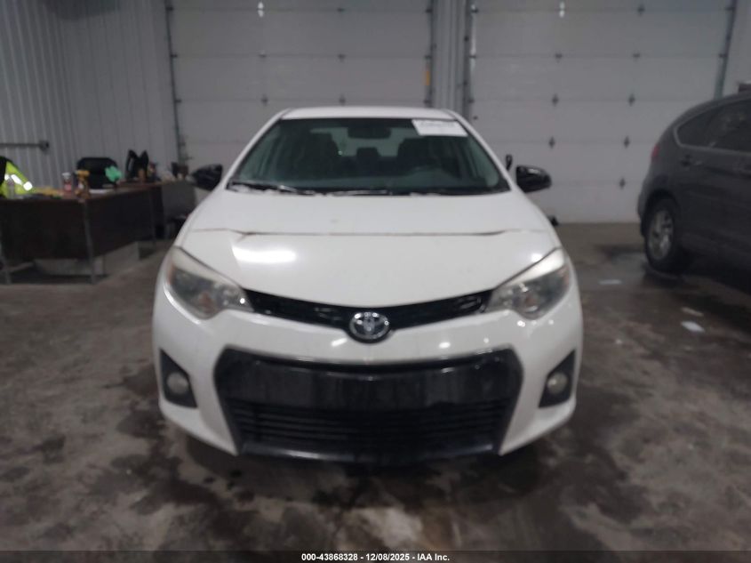 2014 Toyota Corolla S Plus VIN: 5YFBURHE8EP053222 Lot: 43868328