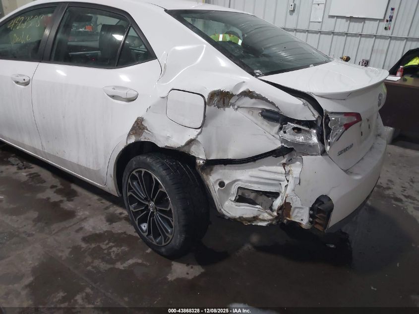 2014 Toyota Corolla S Plus VIN: 5YFBURHE8EP053222 Lot: 43868328