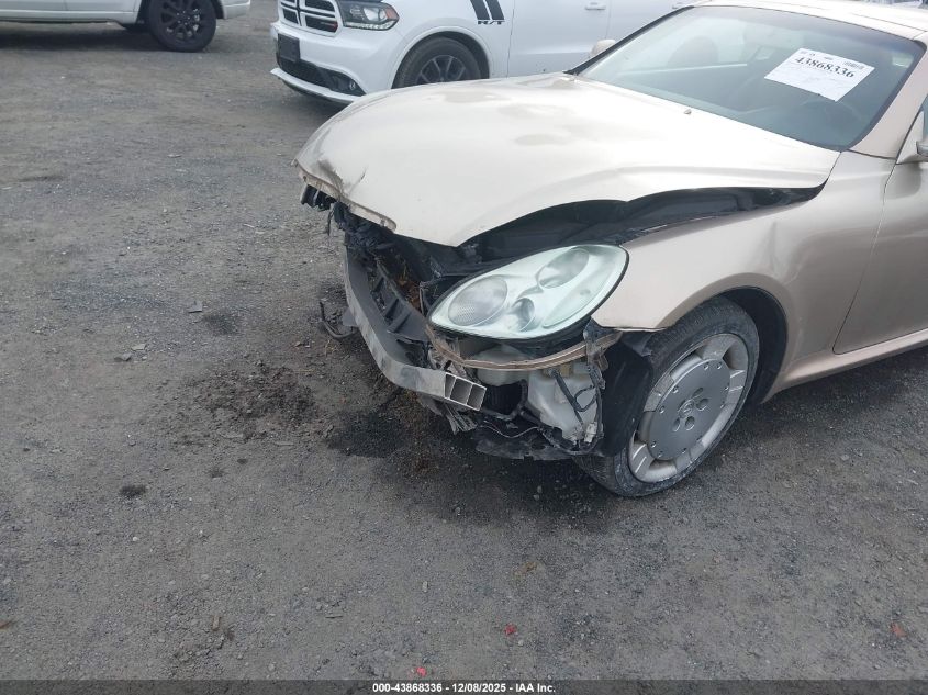 2003 Lexus Sc 430 VIN: JTHFN48Y530041837 Lot: 43868336