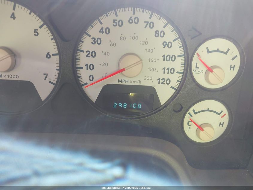 2007 Dodge Ram 1500 Slt VIN: 1D7HA18P87J520061 Lot: 43868353