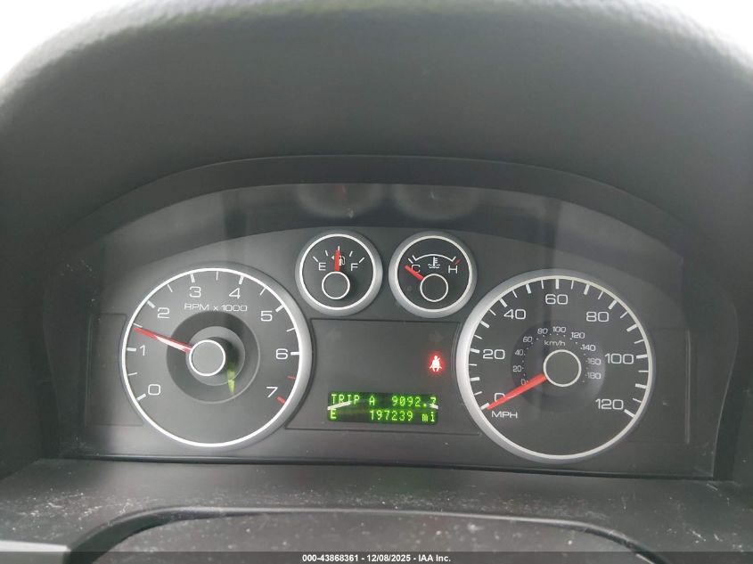 2008 Ford Fusion Sel VIN: 3FAHP08188R240068 Lot: 43868361