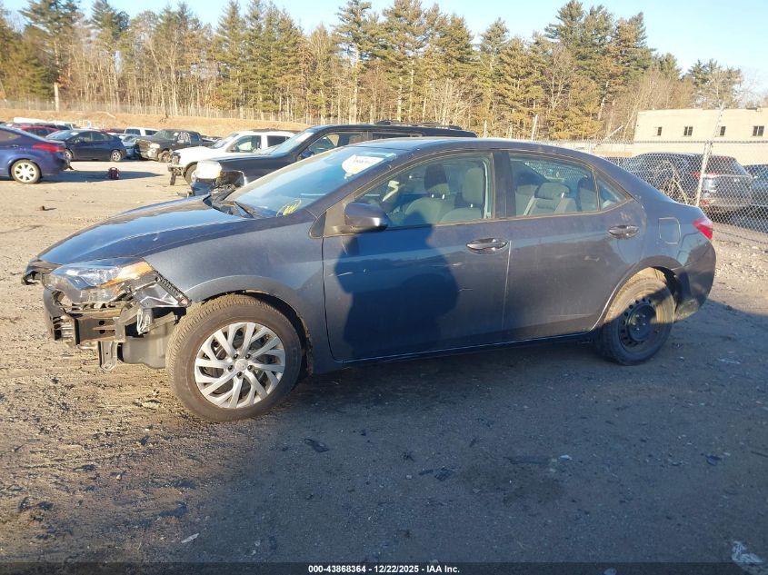 2018 Toyota Corolla Le VIN: 2T1BURHE2JC968660 Lot: 43868364
