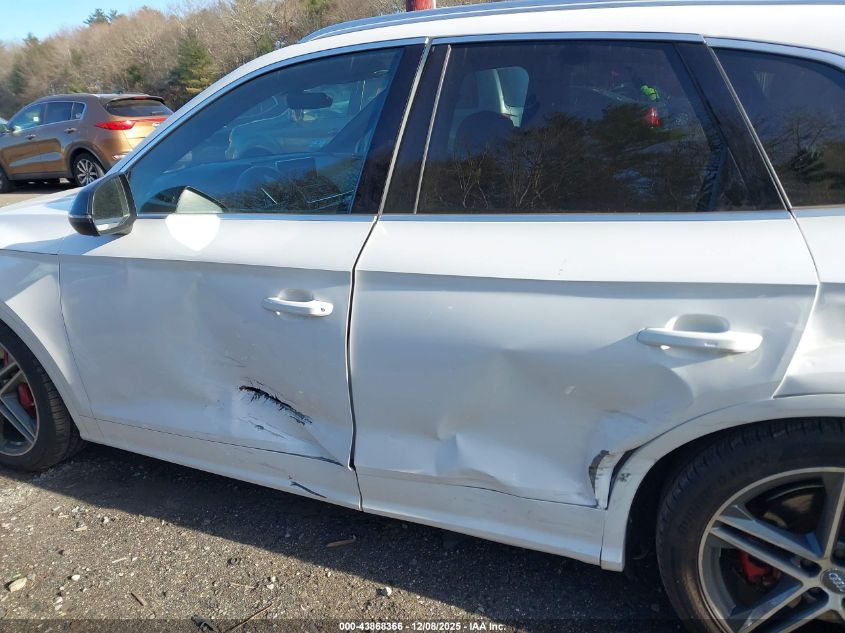 2019 Audi Sq5 3.0T Premium VIN: WA1B4AFY7K2021848 Lot: 43868366