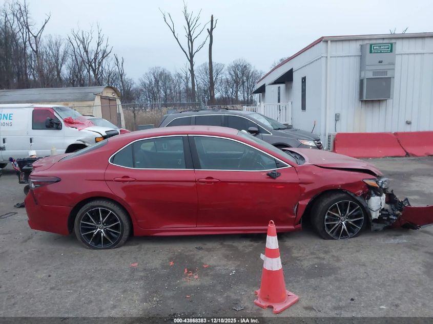 2021 Toyota Camry Se VIN: 4T1G11AK8MU412081 Lot: 43868383