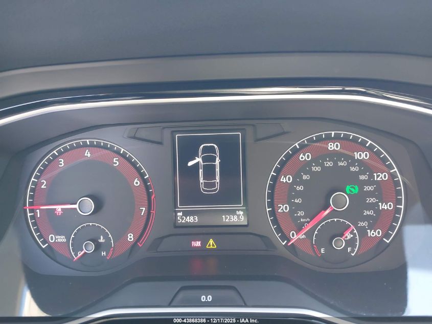 2020 Volkswagen Jetta 1.4T R-Line/1.4T S/1.4T Se VIN: 3VWC57BU1LM103076 Lot: 43868386