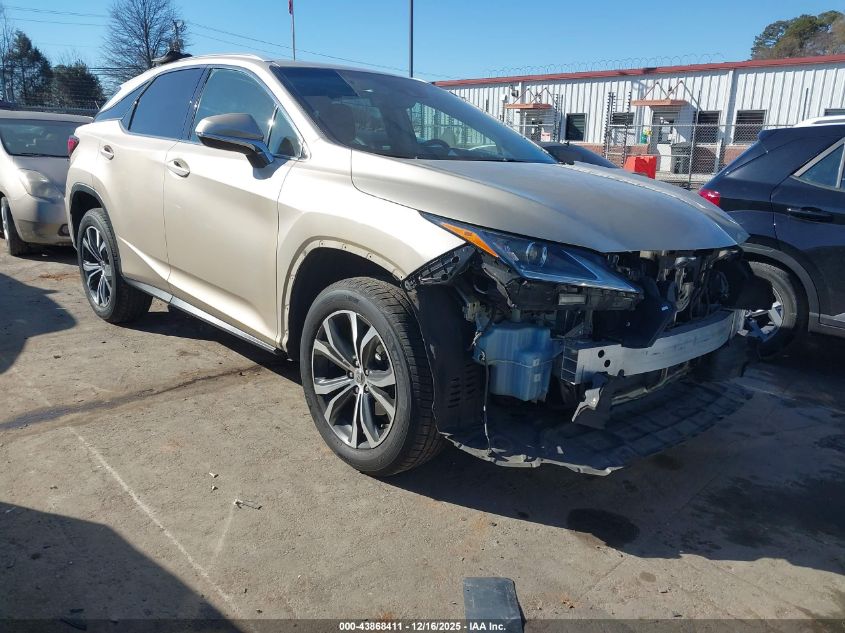 2016 Lexus Rx 350 VIN: 2T2ZZMCA4GC029022 Lot: 43868411