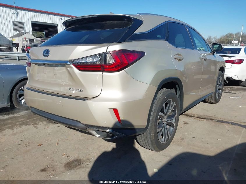 2016 Lexus Rx 350 VIN: 2T2ZZMCA4GC029022 Lot: 43868411